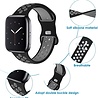 Strap-it Strap-it Bracelet Apple Watch 8 sport (noir/gris) Strap-it Strap-it Bracelet Apple Watch 8 sport (noir/gris)