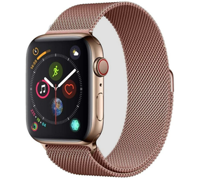 Strap-it Bracelet Milanais Apple Watch 8 (rosé)