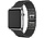 Strap-it Bracelet acier perles Apple Watch 8 (noir)