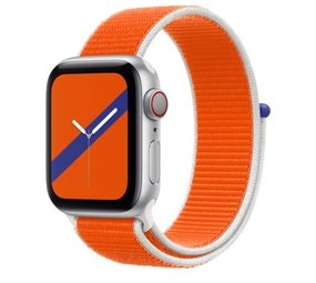 Strap-it Bracelet nylon Apple Watch 8 (Pays-Bas) Strap-it Bracelet nylon Apple Watch 8 (Pays-Bas)