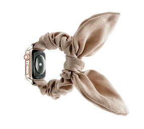 Strap-it Bracelet Scrunchie Apple Watch 8 (beige)