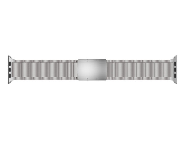 Strap-it Strap-it Bracelet titane Apple Watch 8 (argent)