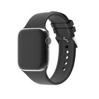Strap-it Strap-it Bracelet silicone boucle Apple Watch 8 (noir)
