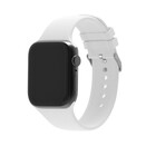 Strap-it Strap-it Bracelet silicone boucle Apple Watch 8 (blanc)