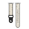 Strap-it Strap-it Bracelet hybride cuir Apple Watch 8 (blanc sable) Strap-it Strap-it Bracelet hybride cuir Apple Watch 8 (blanc sable)