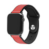 Strap-it Strap-it Bracelet hybride cuir Apple Watch 8 (rouge) Strap-it Strap-it Bracelet hybride cuir Apple Watch 8 (rouge)