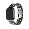 Strap-it Strap-it Bracelet acier céramique Apple Watch 8 (noir/or) Strap-it Strap-it Bracelet acier céramique Apple Watch 8 (noir/or)