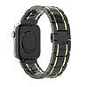 Strap-it Strap-it Bracelet acier céramique Apple Watch 8 (noir/or) Strap-it Strap-it Bracelet acier céramique Apple Watch 8 (noir/or)
