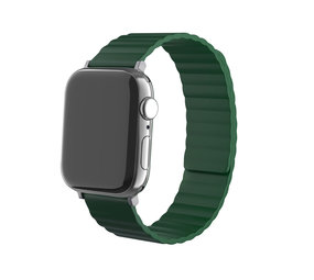 Strap-it Bracelet silicone magnétique Apple Watch 8 (vert)