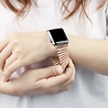 Strap-it Strap-it Bracelet extensible acier Apple Watch 8 (or rose) Strap-it Strap-it Bracelet extensible acier Apple Watch 8 (or rose)