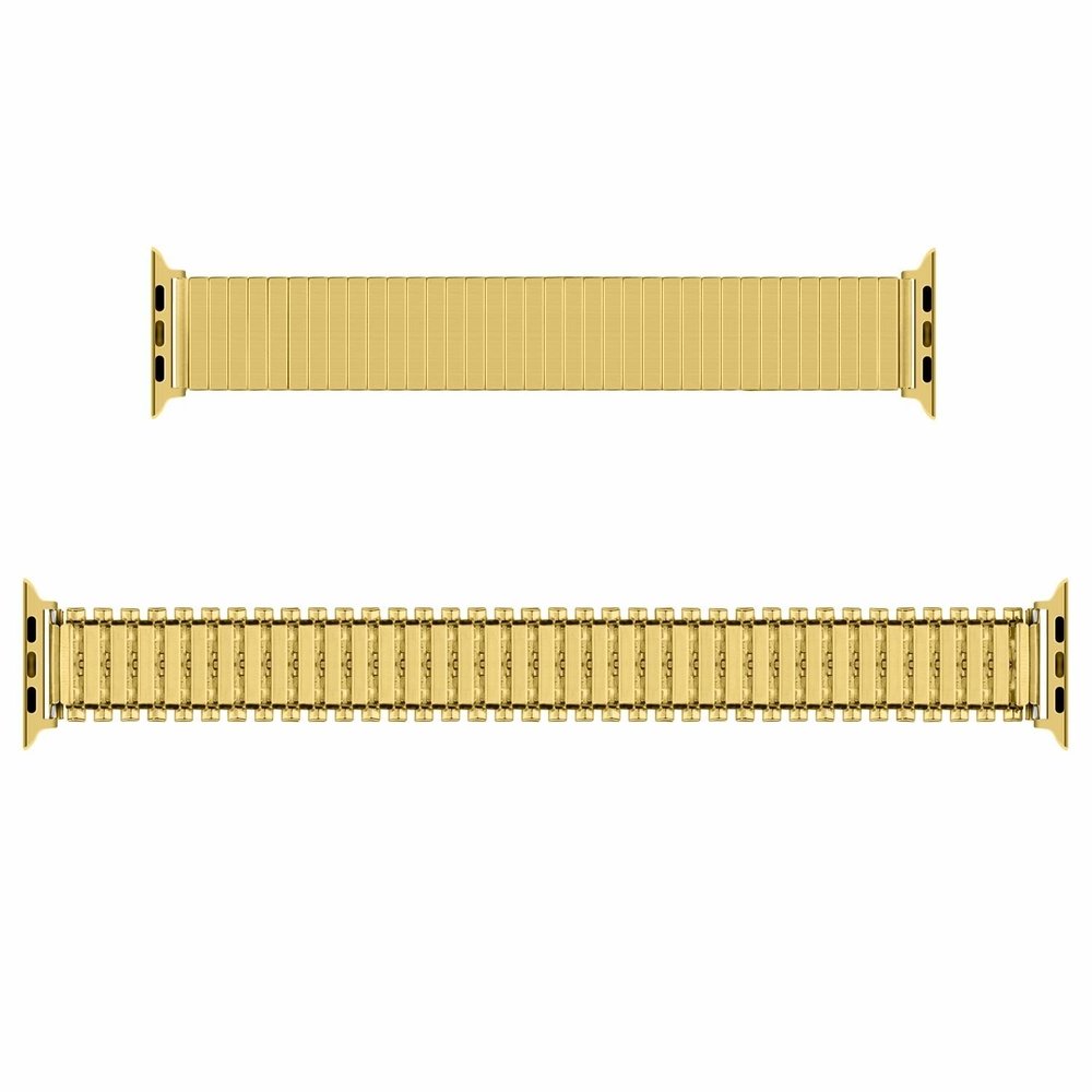 Strap-it Strap-it Bracelet extensible acier Apple Watch 8 (or)