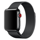 Strap-it Bracelet Milanais Apple Watch 8 (noir)