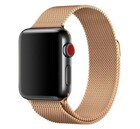 Strap-it Strap-it Bracelet Milanais Apple Watch 8 (or rose)