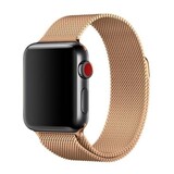 Strap-it Bracelet Milanais Apple Watch 8 (or rose)