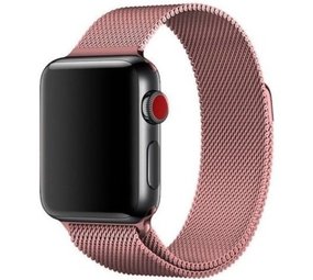 Strap-it Bracelet Milanais Apple Watch 8 (rose)