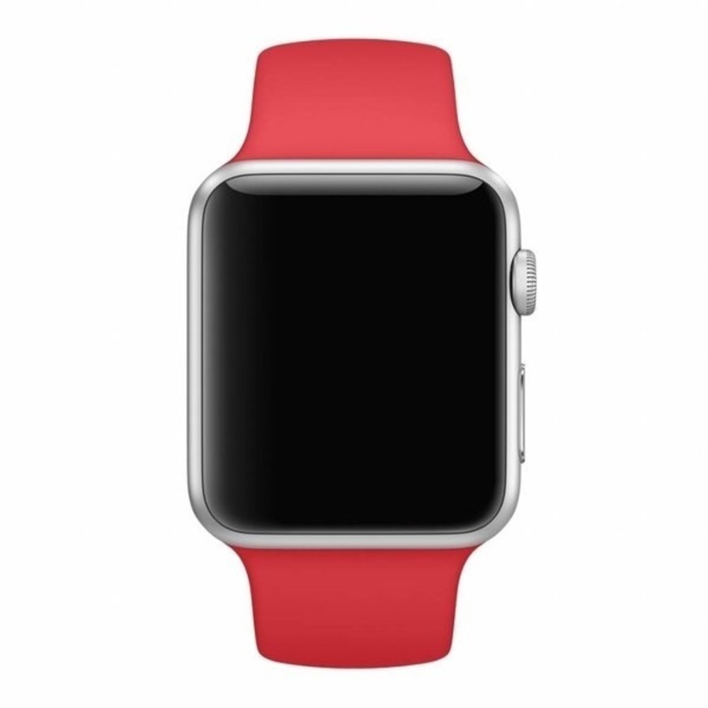 Strap-it Strap-it Bracelet silicone Apple Watch Ultra (rouge)