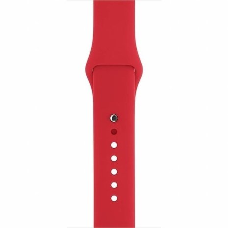 Strap-it Strap-it Bracelet silicone Apple Watch Ultra (rouge)