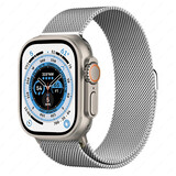 Strap-it Bracelet milanais Apple Watch Ultra (argent)