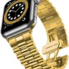 Strap-it Strap-it Bracelet acier présidentiel Apple Watch Ultra (or) Strap-it Strap-it Bracelet acier présidentiel Apple Watch Ultra (or)