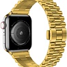 Strap-it Strap-it Bracelet acier présidentiel Apple Watch Ultra (or) Strap-it Strap-it Bracelet acier présidentiel Apple Watch Ultra (or)