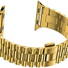 Strap-it Strap-it Bracelet acier présidentiel Apple Watch Ultra (or) Strap-it Strap-it Bracelet acier présidentiel Apple Watch Ultra (or)