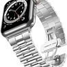 Strap-it Strap-it Bracelet acier présidentiel Apple Watch Ultra (argent) Strap-it Strap-it Bracelet acier présidentiel Apple Watch Ultra (argent)