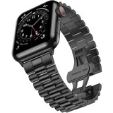Strap-it Bracelet acier présidentiel Apple Watch Ultra (noir) Strap-it Bracelet acier présidentiel Apple Watch Ultra (noir)