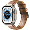 Strap-it Strap-it Bracelet cuir Apple Watch Ultra (marron) Strap-it Strap-it Bracelet cuir Apple Watch Ultra (marron)