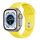 Strap-it Strap-it Bracelet silicone Apple Watch Ultra (jaune)