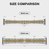 Strap-it Strap-it Bracelet acier Jubilee Apple Watch Ultra (argent/or) Strap-it Strap-it Bracelet acier Jubilee Apple Watch Ultra (argent/or)