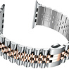 Strap-it Strap-it Bracelet acier Jubilee Apple Watch Ultra (argent/ or rose) Strap-it Strap-it Bracelet acier Jubilee Apple Watch Ultra (argent/ or rose)