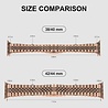 Strap-it Strap-it Bracelet acier Jubilee Apple Watch Ultra (or rose) Strap-it Strap-it Bracelet acier Jubilee Apple Watch Ultra (or rose)