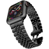 Strap-it Bracelet acier Jubilee Apple Watch Ultra (noir)