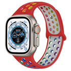 Strap-it Strap-it Bracelet sport Apple Watch Ultra (rouge coloré)