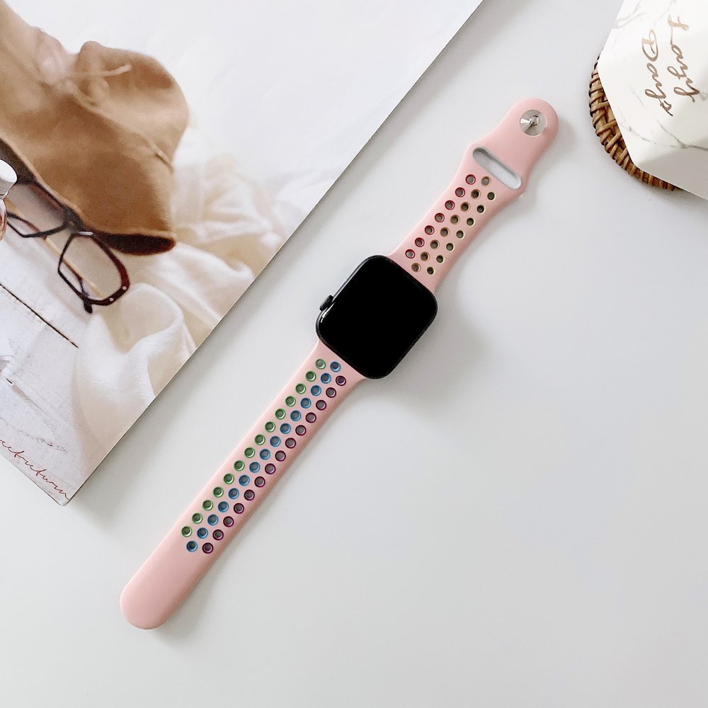 Strap-it Strap-it Bracelet sport Apple Watch Ultra (rose coloré)