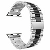 Strap-it Strap-it Bracelet acier Apple Watch Ultra (argent/noir) Strap-it Strap-it Bracelet acier Apple Watch Ultra (argent/noir)