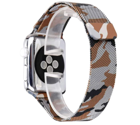 Strap-it Bracelet milanais Apple Watch Ultra (marron camouflage)