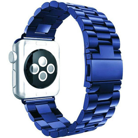 Strap-it Strap-it Bracelet acier Apple Watch Ultra (bleu) Strap-it Strap-it Bracelet acier Apple Watch Ultra (bleu)