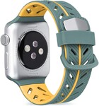 Strap-it Strap-it Bracelet Apple Watch Ultra Special Edition (vert/orange)