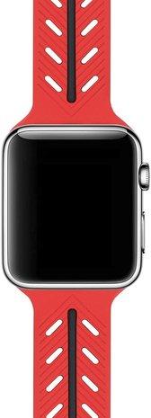Strap-it Strap-it Bracelet Apple Watch Ultra Special Edition (rouge/noir)