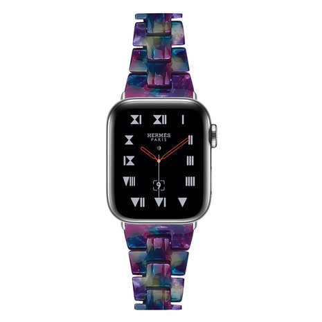 Strap-it Strap-it Bracelet résine Apple Watch Ultra (violet coloré)