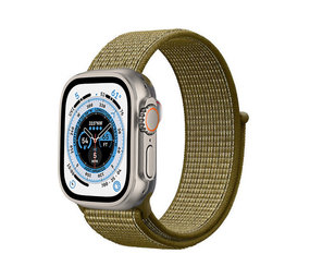 Strap-it Bracelet nylon Apple Watch Ultra (olive)