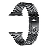 Strap-it Strap-it Bracelet acier poisson Apple Watch Ultra (noir) Strap-it Strap-it Bracelet acier poisson Apple Watch Ultra (noir)