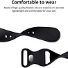 Strap-it Strap-it Bracelet Apple Watch Ultra silicone (noir) Strap-it Strap-it Bracelet Apple Watch Ultra silicone (noir)