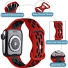Strap-it Strap-it Bracelet Apple Watch Ultra sport (rouge/noir) Strap-it Strap-it Bracelet Apple Watch Ultra sport (rouge/noir)