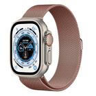 Strap-it Strap-it Bracelet milanais Apple Watch Ultra (rosé)