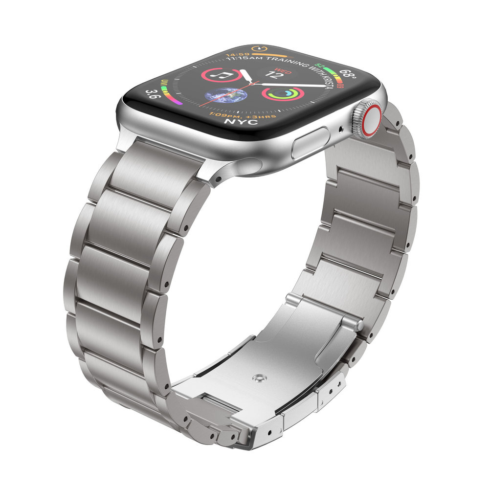 Bracelet De Luxe En Titane Pour Apple Watch, Pour Hommes, Ultra