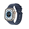 Strap-it Strap-it Bracelet silicone boucle Apple Watch Ultra (bleu foncé) Strap-it Strap-it Bracelet silicone boucle Apple Watch Ultra (bleu foncé)