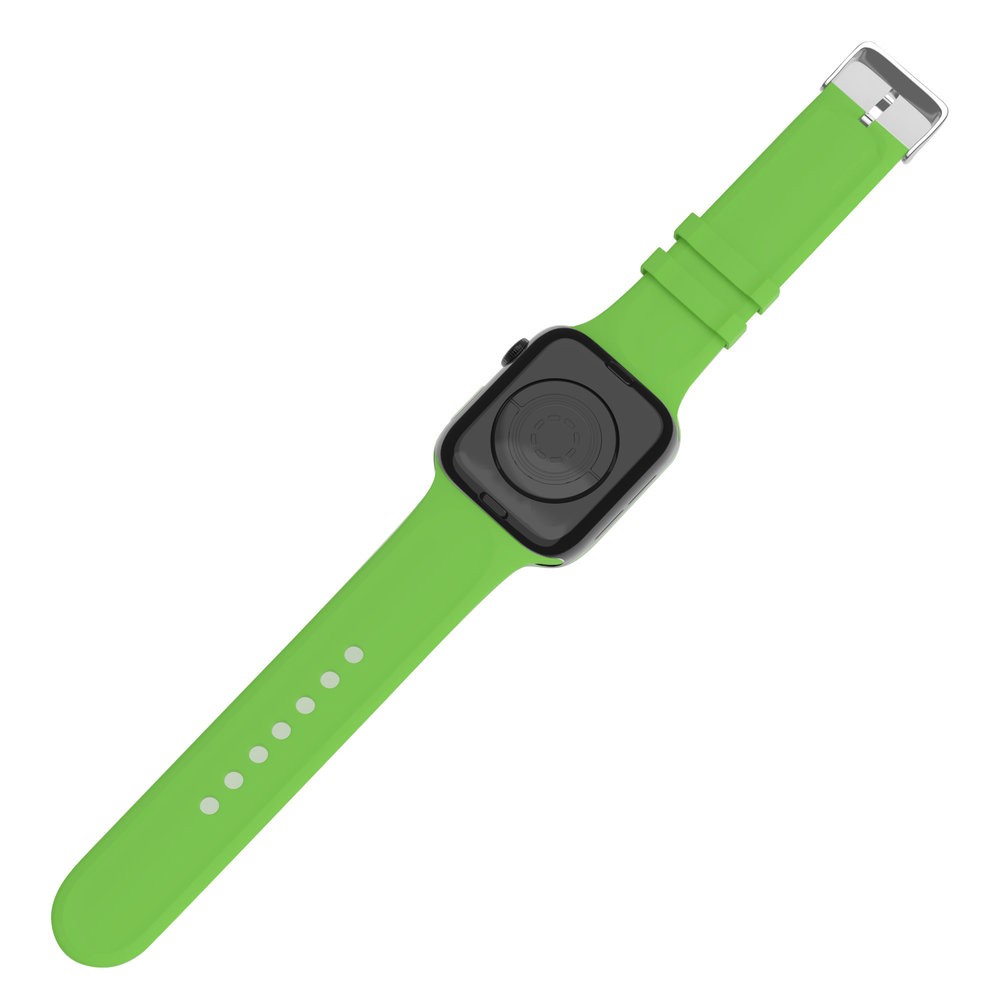 Strap-it Strap-it Bracelet silicone boucle Apple Watch Ultra (vert)