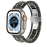 Strap-it Strap-it Bracelet céramique acier Apple Watch Ultra (noir/or) Strap-it Strap-it Bracelet céramique acier Apple Watch Ultra (noir/or)